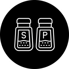Salt and pepper Icon