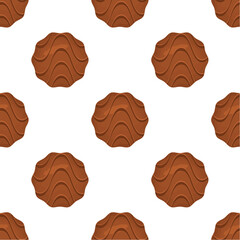 Pattern homemade cookie different taste in pastry biscuit
