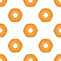 Pattern homemade cookie different taste in pastry biscuit