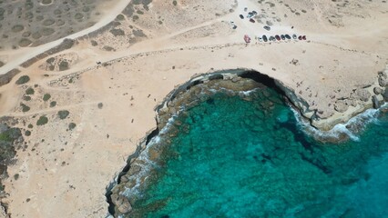 Fototapeta na wymiar Cape Greco in Ayia Napa Cyprus