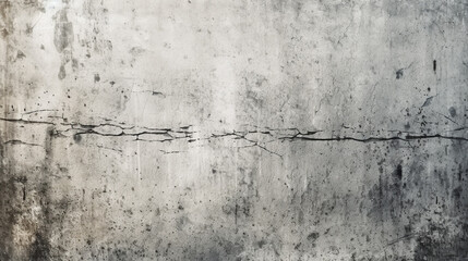 Obraz premium old abandoned wall covered with dirt with mold and cracks. Generative Ai. 