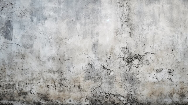 where do you send the wall covered with dirty stains and mold, texture. Generative Ai. 