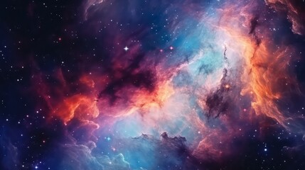 colorful space background