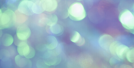 Abstract bokeh lights with blurred soft light background