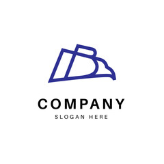 Letter B bird creative logo design