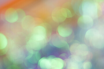Fototapeta premium Abstract colorful bokeh lights with blurred soft light background