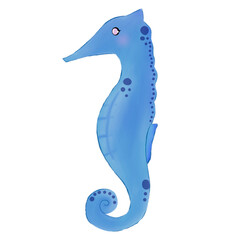 sea ​​horse Art.