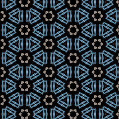 Vibrant and Symmetrical Digital Abstract Kaleidoscope Art with Intricate Geometric Patterns, Fractal Elements, and Psychedelic Colors, Perfect for Contemporary Design Projects, Modern Wallpaper