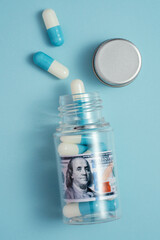 Money for medical expenses, United States