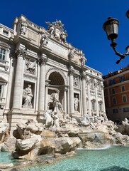 Fontana di trevi in Rome