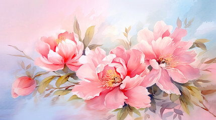 Fototapeta na wymiar blossom flower background