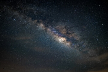 The sky, The Stars, the twinkling stars of the Milky Way solar system, visible to naked eye at...