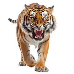 predatory tiger transparent background, png