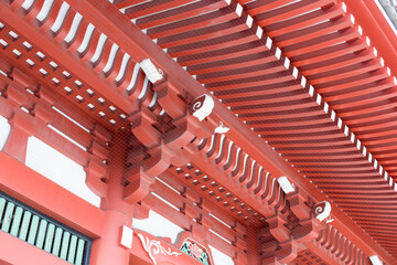 Fototapeta na wymiar 神社の建築