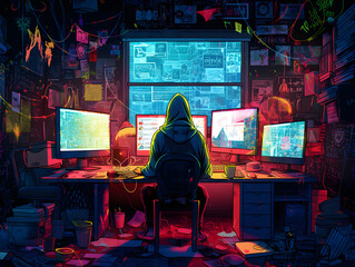 Ethical hacker: Investigating vulnerabilities on dual-monitor setup, multitasking digital warfare, generative AI