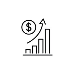 business graph icon