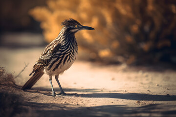 The Roadrunner's Life in the Desert. Generative AI