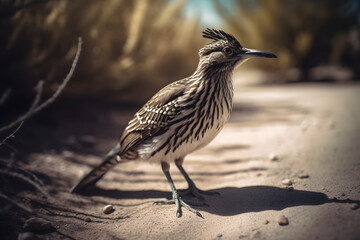 The Roadrunner's Life in the Desert. Generative AI