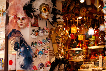 Carnival masks in Venice
