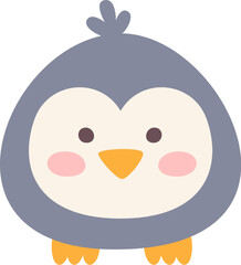 Round Chubby Penguin