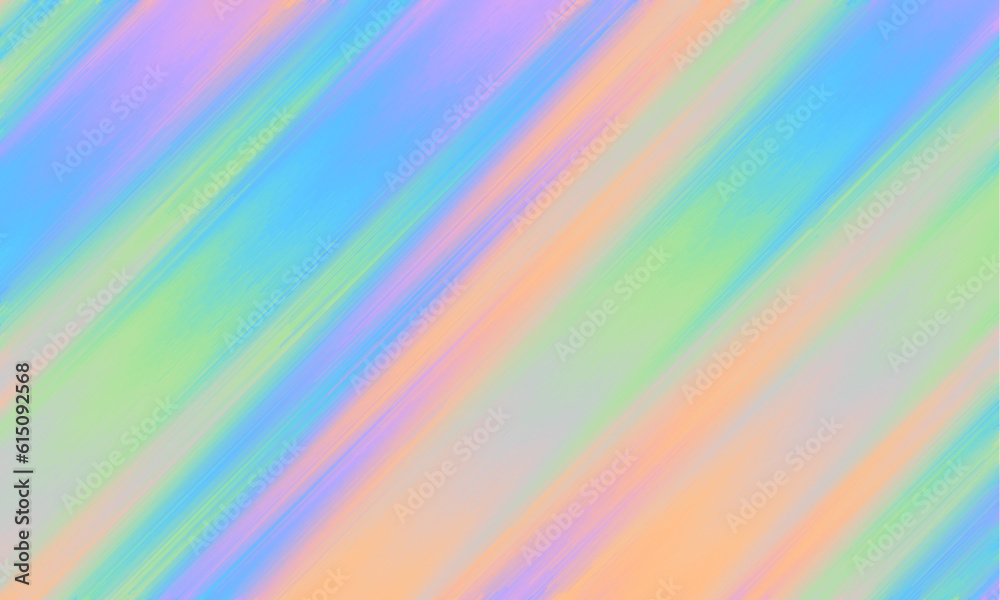 Poster Vector background with diagonal defocused thin lines. Vector horizontal image.