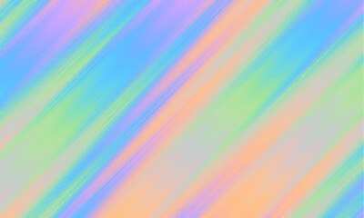 Vector background with diagonal defocused thin lines. Vector horizontal image. © kastanka
