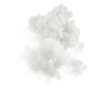 recommend clip art: Smoke cloud shapes on transparent backgrounds specials effect 3d render png
