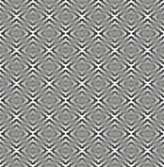 Seamless vector geometric texture in the form of abstract patterns on a white and gray gradient background