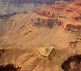 Aerial View Grand Canyon Arizona