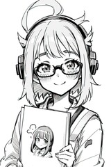 Anime Girl Cute - 100MP