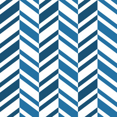 Herringbone vector pattern. Navy blue herringbone pattern. Seamless geometric pattern for clothing, wrapping paper, backdrop, background, gift card.