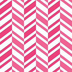 Herringbone vector pattern. Pink herringbone pattern. Seamless geometric pattern for clothing, wrapping paper, backdrop, background, gift card.