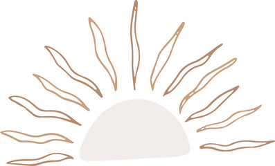 handdrawn aesthetic minimal style decor