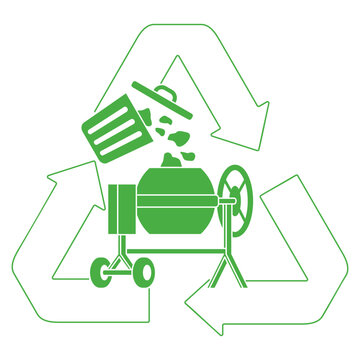 Biocement from recycling biomaterials