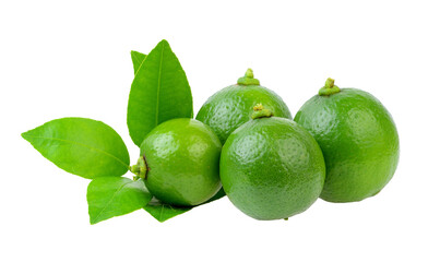 freah lime on transparent png