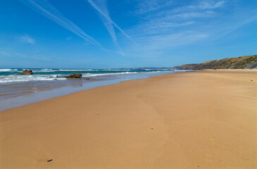 Beautiful beach in Algarve