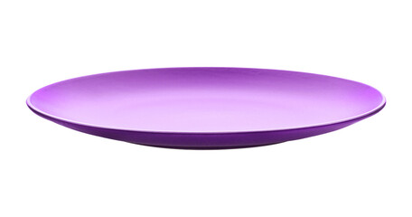 Empty brown plate isolated transparent png