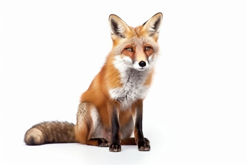 Generative AI.
a fox on a white background