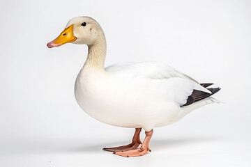 Generative AI.
a duck on a white background