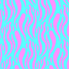 Seamless pattern with a simple abstract drawing. Vector illustration.