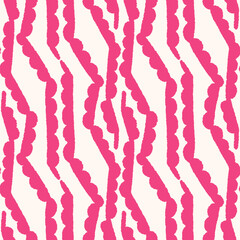 Seamless pattern with a simple abstract drawing. Vector illustration.