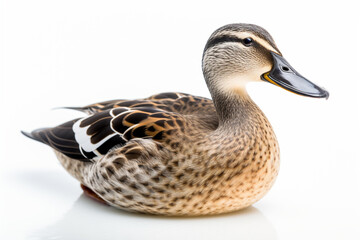 Generative AI.
a duck on a white background