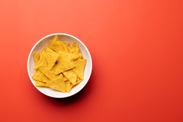 Mexican food featuring nachos