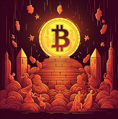 Bitcoin Illustrations: Unlock Your Creative Potential with Adobe Stock