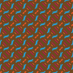 
Seamless diagonal pattern. Repeat decorative design. Abstract texture for textile, fabric, wallpaper, wrapping paper.
