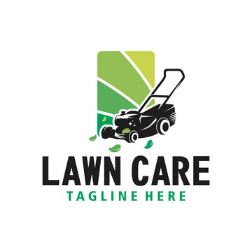 Lawn care Logo Vector Illustration
