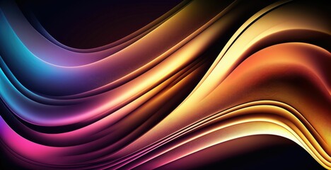 Beautiful mesmerize waves of colorful pattern, wavy surfaces, beautiful background, vintage pastel colors ,made with Generative AI