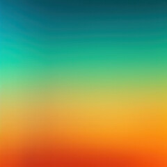 Background gradient in shades of green, orange and blue