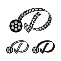 letter D film reel