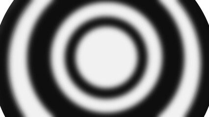 White circles blurry background